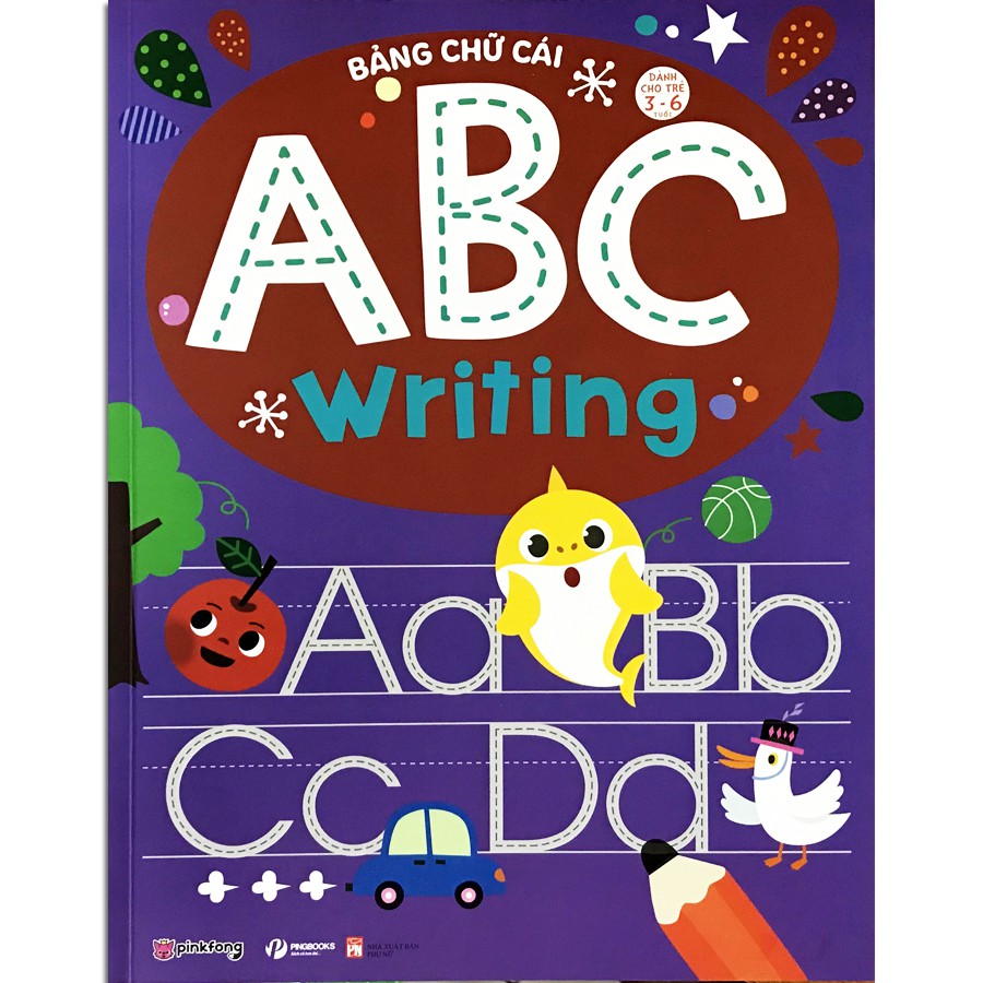 Sách - Bảng Chữ Cái ABC - Writing (Dành cho trẻ 3-6 tuổi)