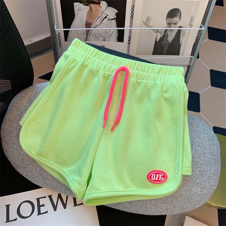 Quần Short Thể Thao Mùa Hè Dáng Rộng Thoải Mái Phong Cách Phương Tây Cho Nữ