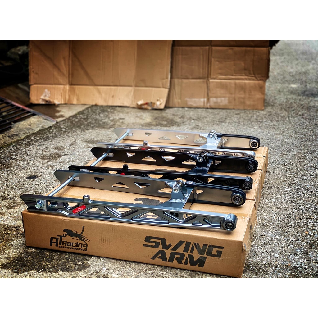 Gắp CNC Cao Cấp Lắp Zin Ex150 Chính Hãng AT Racing sử dụng chất liệu nhôm châu âu _ Lê Lĩnh VLog