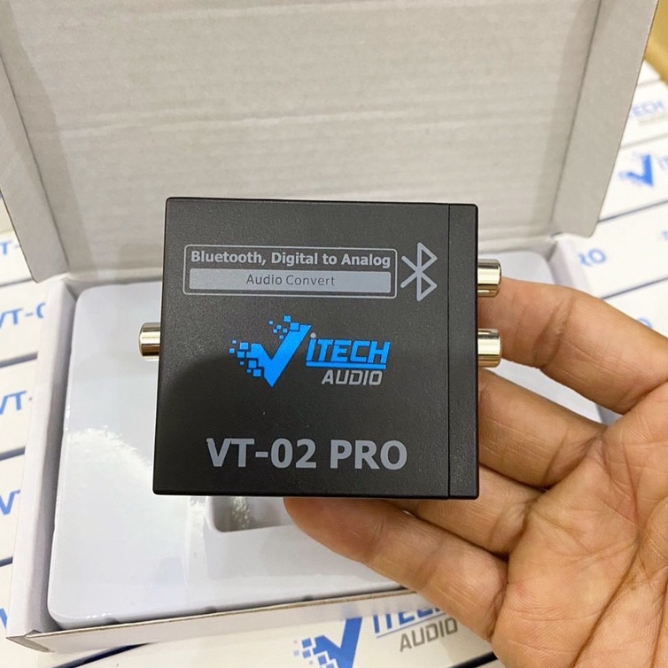 Bộ Chuyển Quang Vitech VT-02Pro Optical Sang Audio AV Hỗ Trợ Kết Nối Bluetooth - Hàng chính Hãng