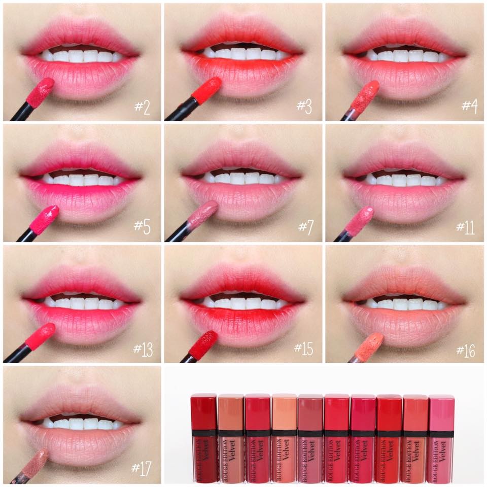 Son kem lì Bourjois Rouge Edition Velvet