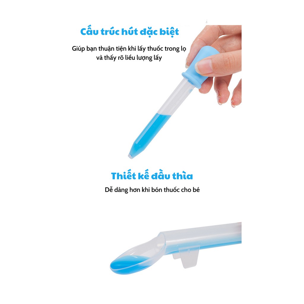 Bộ bón thuốc đa năng Parhdoas 2 chi tiết cho bé