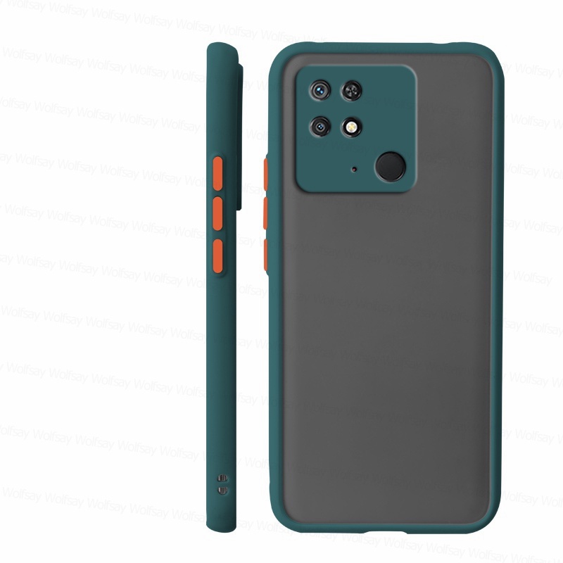 Ốp Điện Thoại TPU Mềm Chống Sốc Mặt Nhám Dành Cho Xiaomi Redmi 10C Note 11 11S 11 Pro 10 10S K50 Poco M4 Pro 5G M3 X3 F3