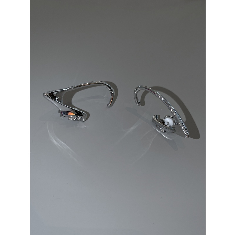 Bông tai đính đá zircon phối tua rua thời trang cho nữ