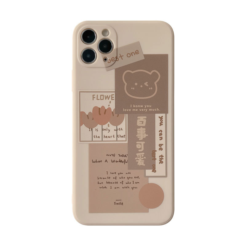 Ốp lưng silicon TPU cho iPhone 11 7P 12 Mini 11 Pro Max X Xr Xs Max 7 8 Plus Se 2020 12 Pro Max 12 Mini | BigBuy360 - bigbuy360.vn