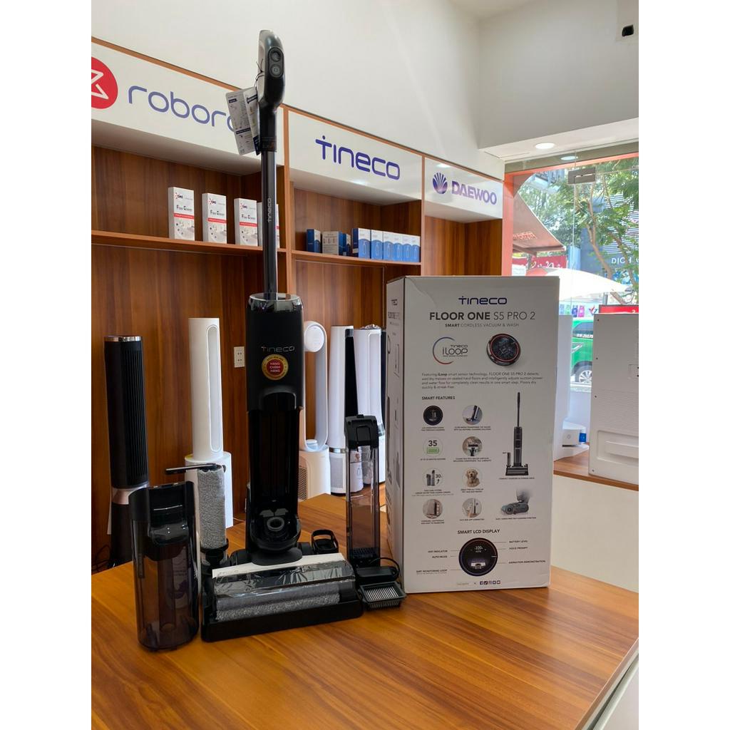 🍀MỚI 2023🍀Máy Hút Bụi Lau Nhà Thông Minh Không Dây TINECO S5 Pro 2  BH 24 Tháng