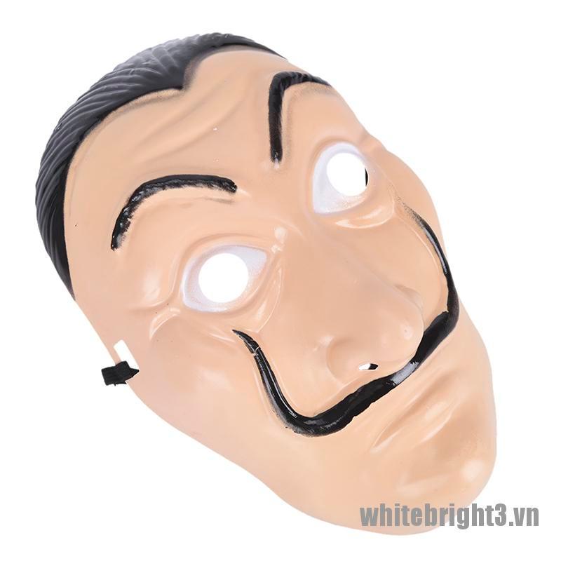 Mặt Nạ Hóa Trang Halloween La Casa De Papel Dali 33