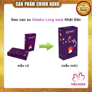 [DÒNG CAO CẤP] Bao Cao Su Sasuke Long Shock Siêu Mỏng, Kéo Dài Thời Gian hộp 10c BCS045