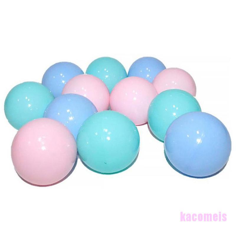 Bộ 50/ 100 / 200 quả bóng nhựa mềm nhiều màu sắc cho bé