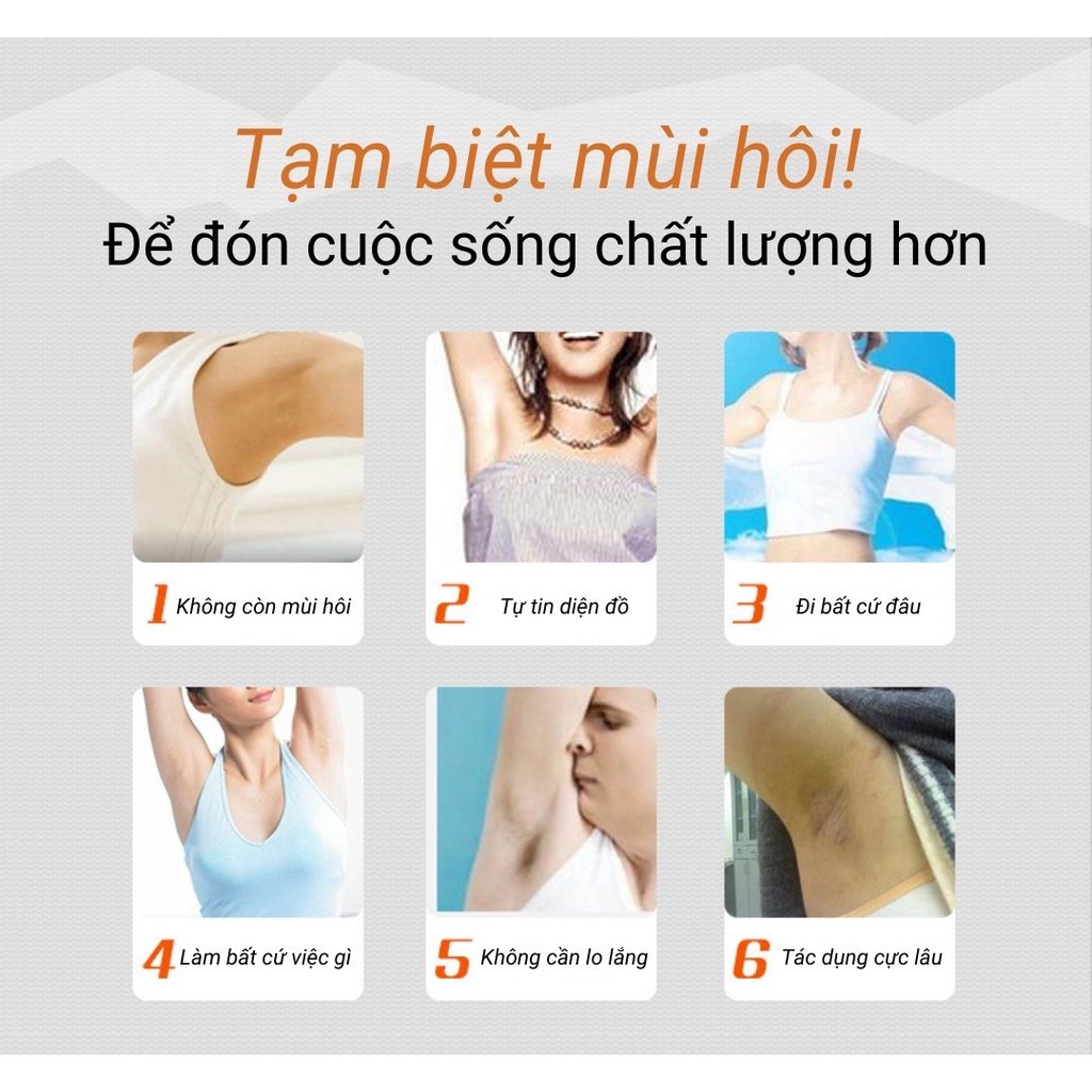 Xịt hôi nách, hôi chân Ô Lạc Thác Phẩm size lớn 24ml chuyên cho hôi nách, hôi chân