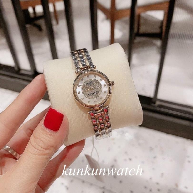 Đồng Hồ Nữ Coach 14503643 - Dây Demi Vàng - 28mm