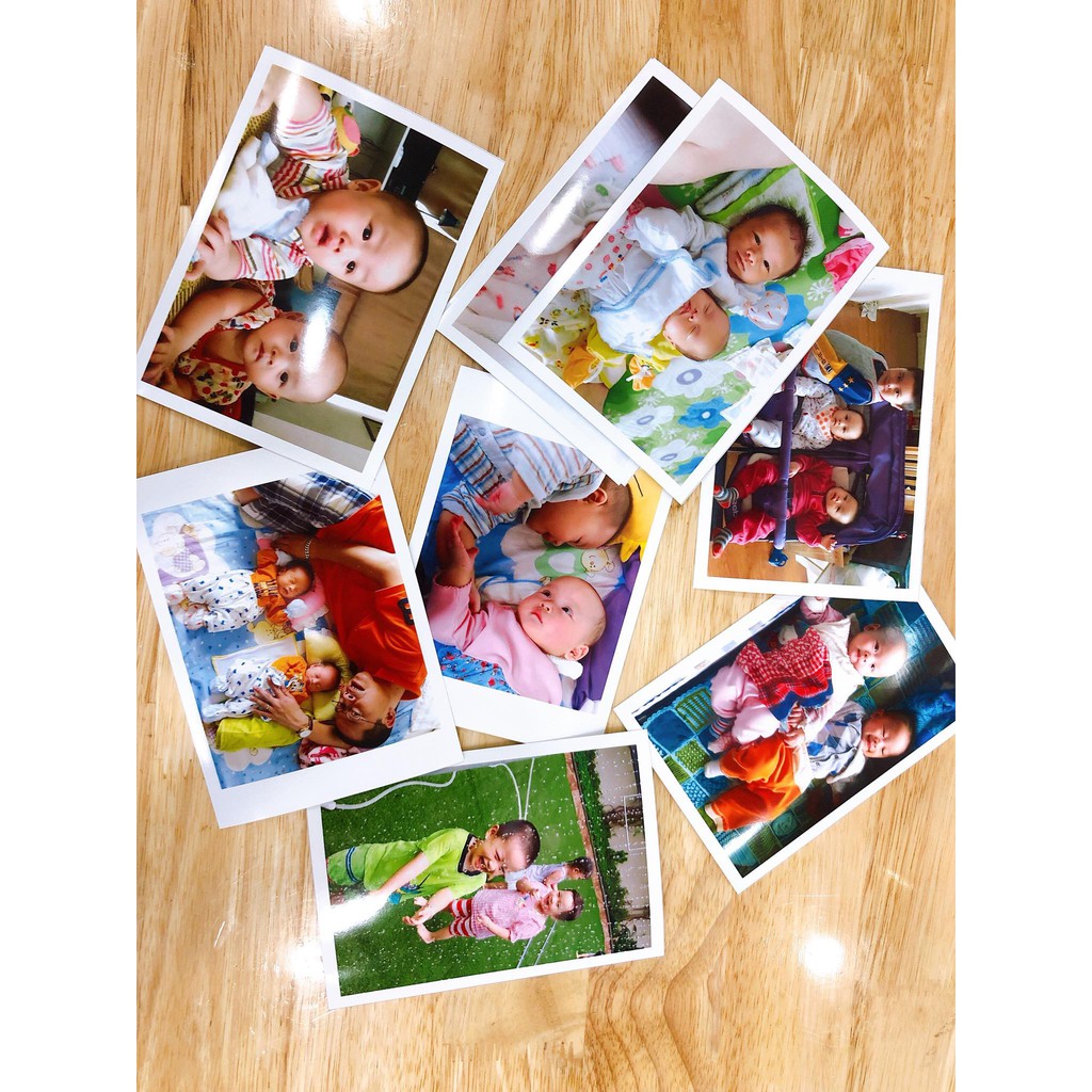 In 50 ảnh 10x15 ép Plastic