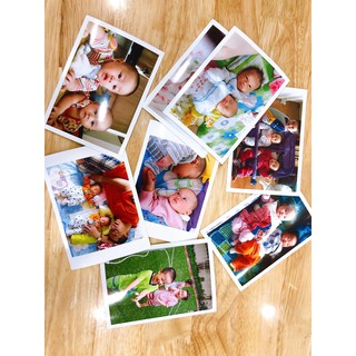 In 50 ảnh 10x15 ép Plastic