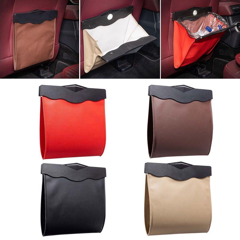 Giá Đỡ Túi Rác Đa Chức Năng Có Thể Gấp Lại Gắn Sau Ghế Xe Hơi
