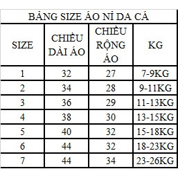 [Xả kho ]Áo thun dài tay chất da cá cho bé. Hình thêu gấu sắc nét. Size từ 7-26kg.