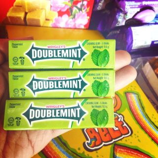 Kẹo gum doublemint hương bạc hà 13.5g