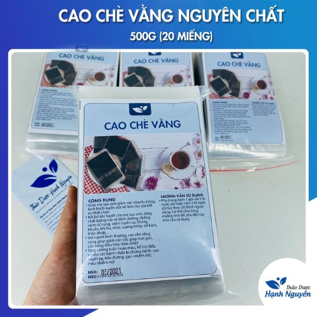 Cao Chè Vằng Quảng Trị 500g (20 Miếng)