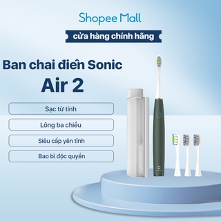 Bàn chải điện Sonic Oclean Air 2 siêu cấp yên tĩnh 4 đầu bàn chải phiên