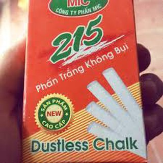 Hộp đựng  phấn trắng  kèm đồ lau bảng viết bảng học sinh (vpp Tritin)