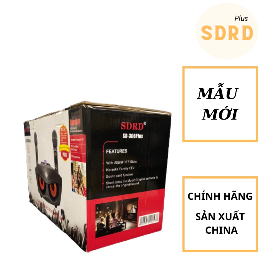 [PHIÊN BẢN PLUS]Loa Bluetooth Loa Hát Karaoke Loa  Không Dây - Míc Không Cần Xài Dây Cầm Mang Theo Mọi Nơi