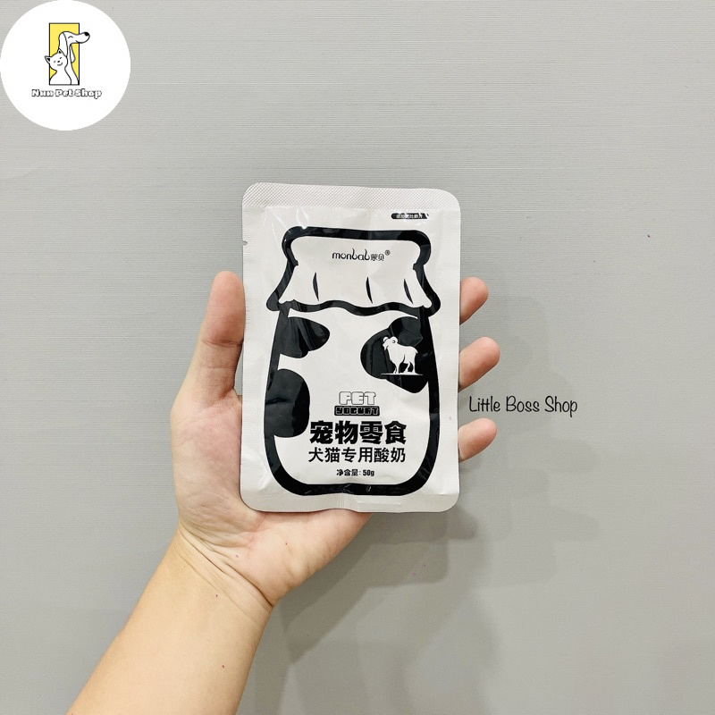Sữa dê lên men cho chó mèo - Pet Yogurt Monbab