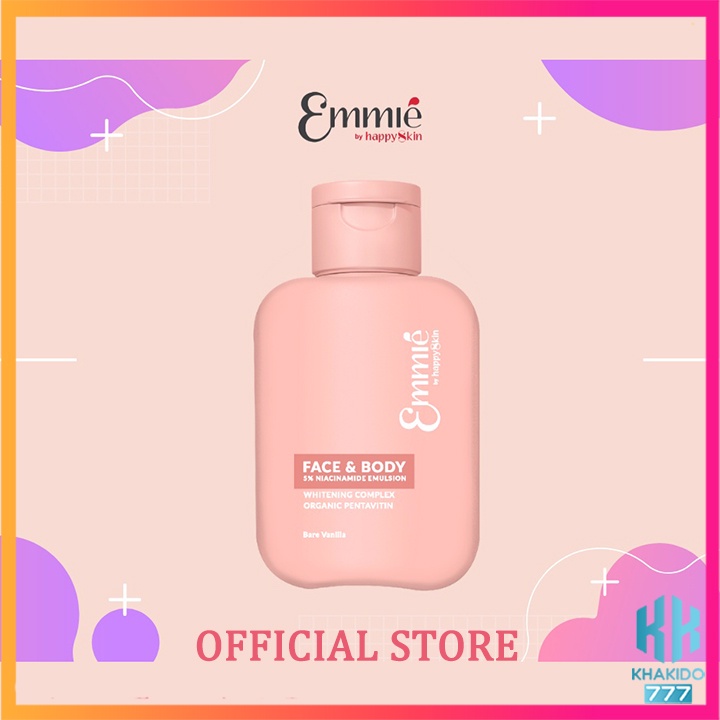 Mua 2 Tặng 1 - Kem Dưỡng Trắng Da Emmie Cho Mặt Và Body Có Chứa 5 % Niaciamide 250ml Emmié