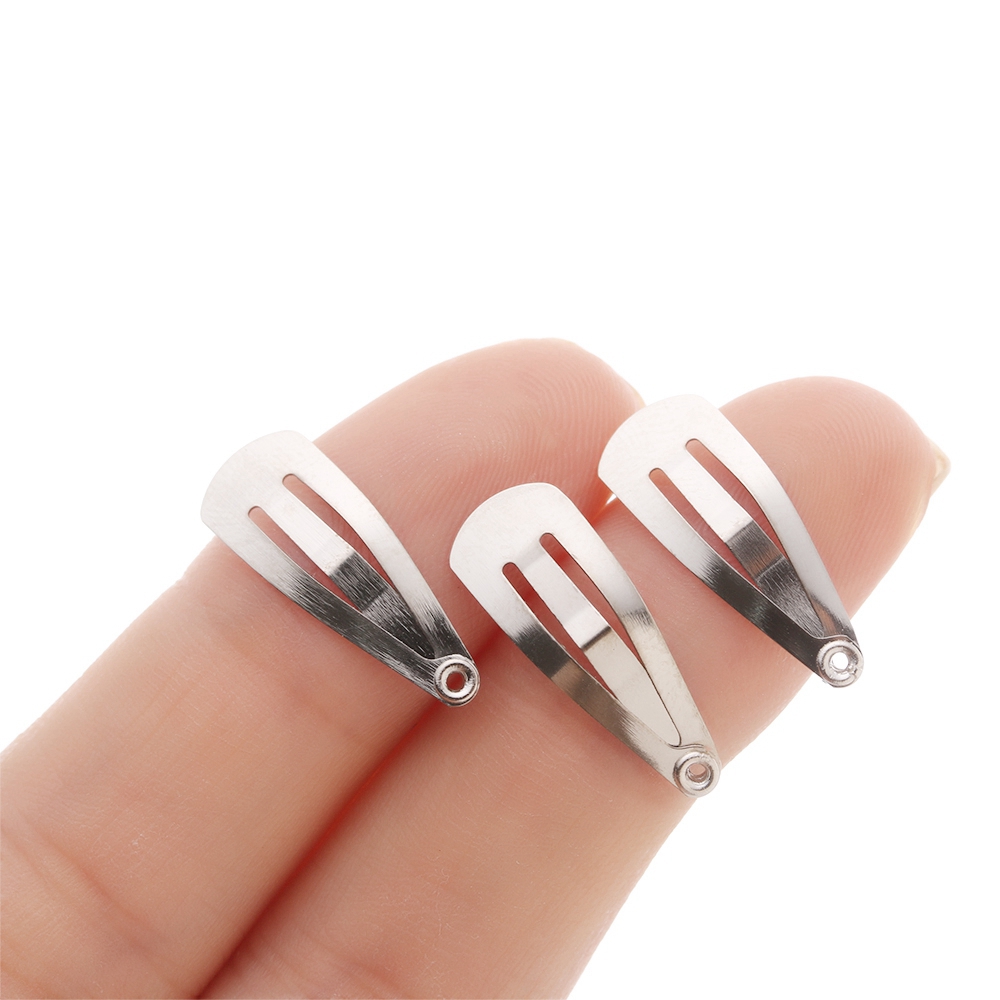 Set 10 / 20 kẹp tóc mini cho búp bê 2cmx0.8cm