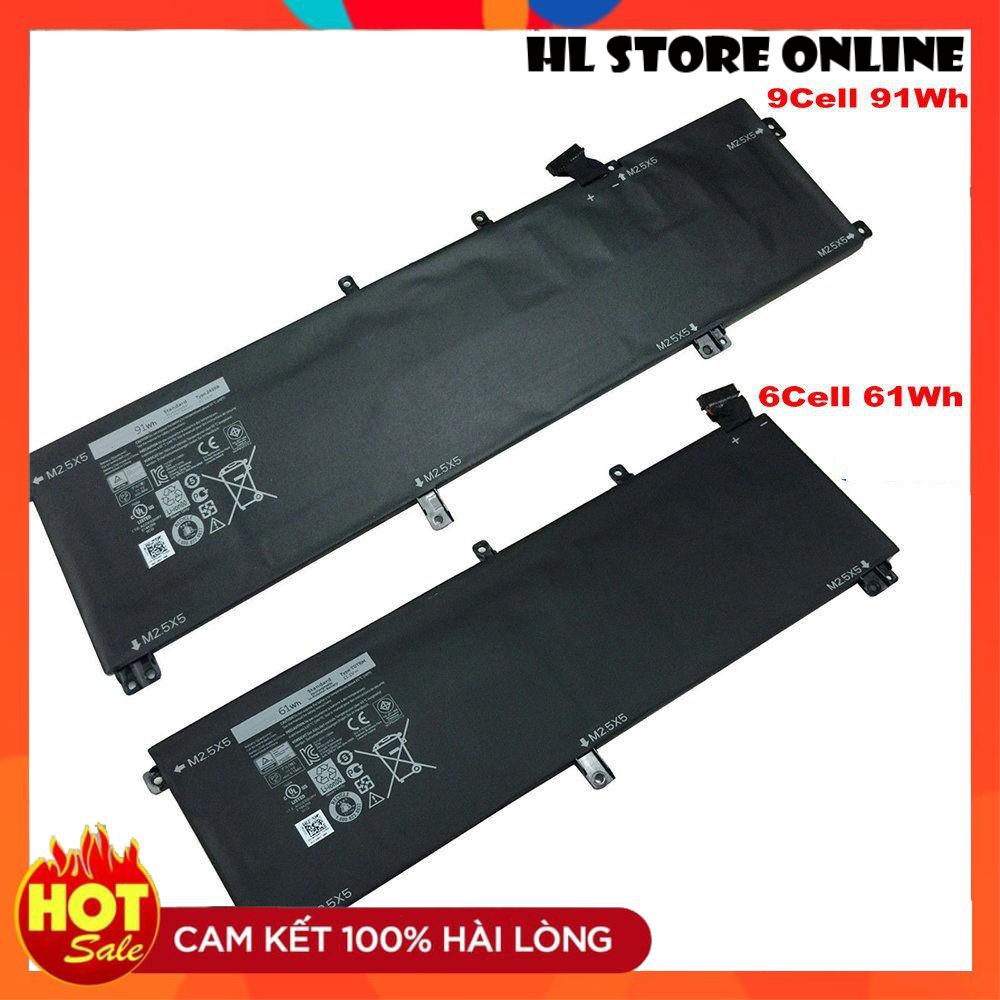 ⚡ [HCM] Pin Laptop DELL M3800 (ZIN) - 6 CELL / 9 CELL - XPS 15 9530 Precision M3800 T0TRM 245RR 0H76MY H76MV Y758W [MỚI]