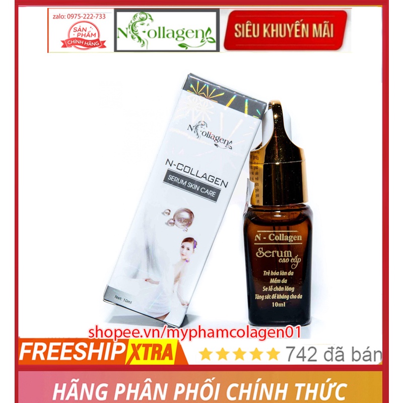 SERUM CAO CẤP N - COLLAGEN - Dưỡng da trắng mịn, trẻ hóa da, mờ thâm nám BÁN-CHẠY