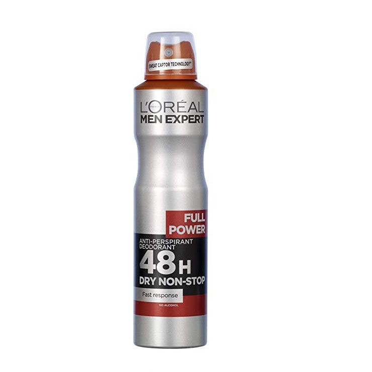 Xịt khử mùi nam Loreal Men Expert 150ml - Đức