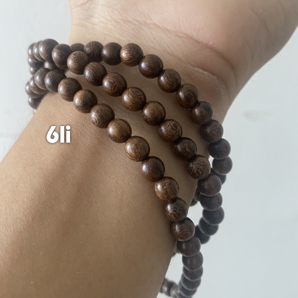 Vòng Trầm 108 Hạt, Vòng Tay Trầm Hương 100% Tự Nhiên Cao Cấp 6-7-8mm | BigBuy360 - bigbuy360.vn