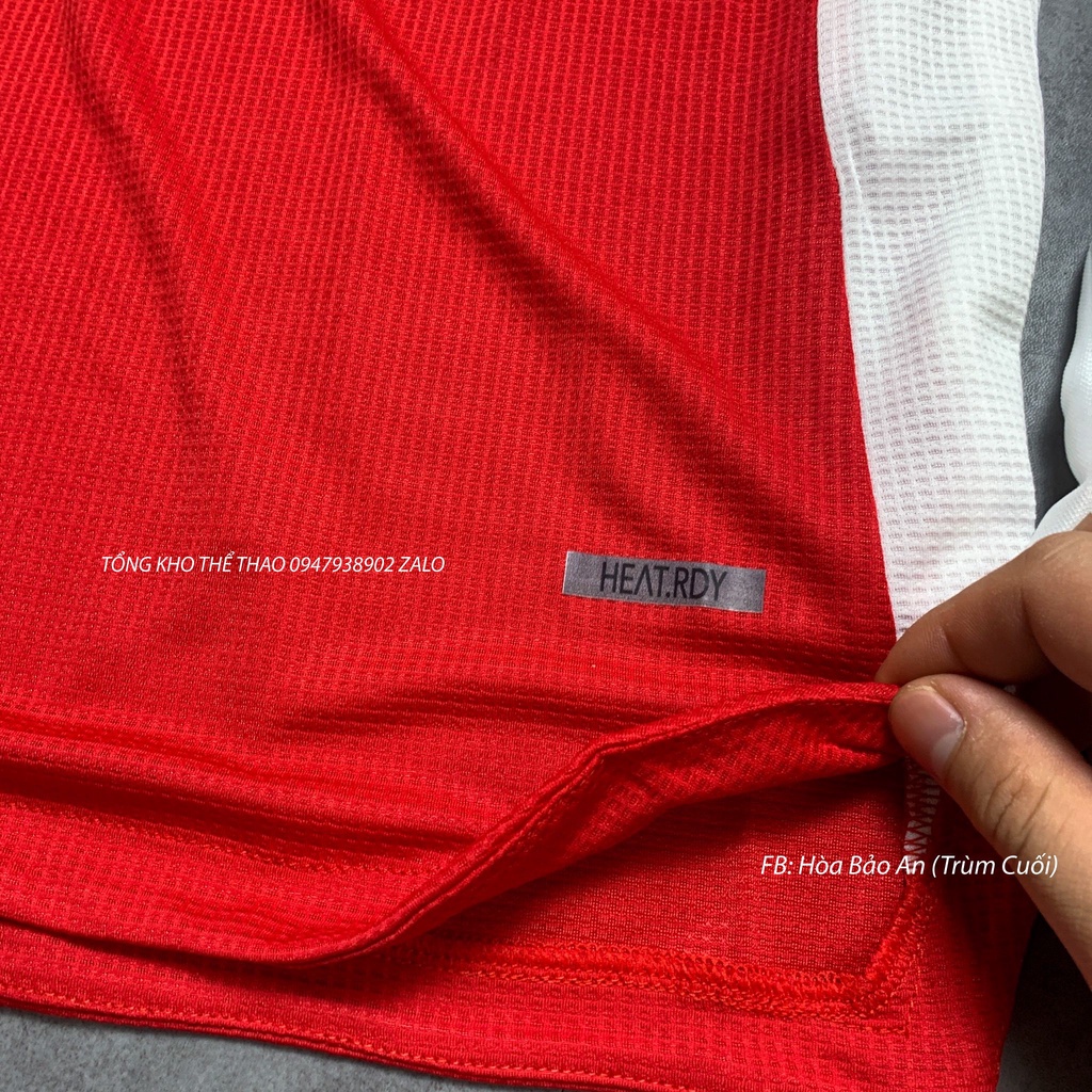 Mẫu Áo Đấu Arsenal 2022/ Freeship/ Bộ quần áo Đá banh CLB Arsenal sân nhà 2022 - Màu Đỏ vải thái cực chất