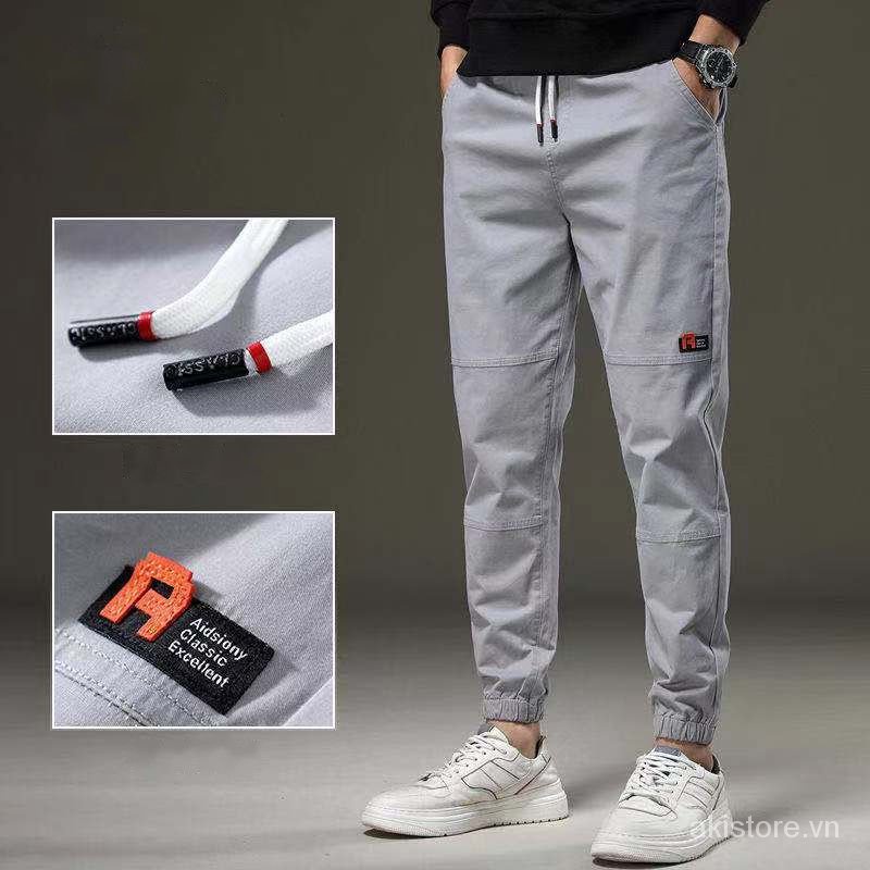 M-5XL Bigsize Quần dài jogger ống túm dáng rộng co giãn phong cách thể thao thời trang cho nam