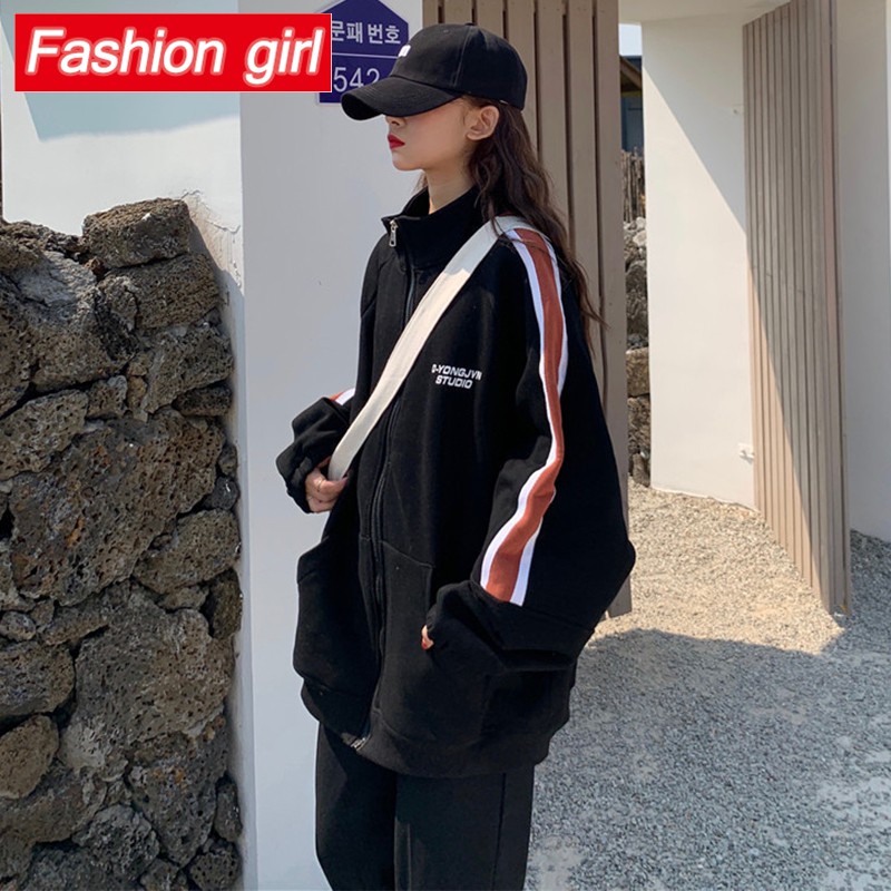 Áo Khoác Cardigan Dáng Rộng Thời Trang Hàn Quốc Cho Nữ