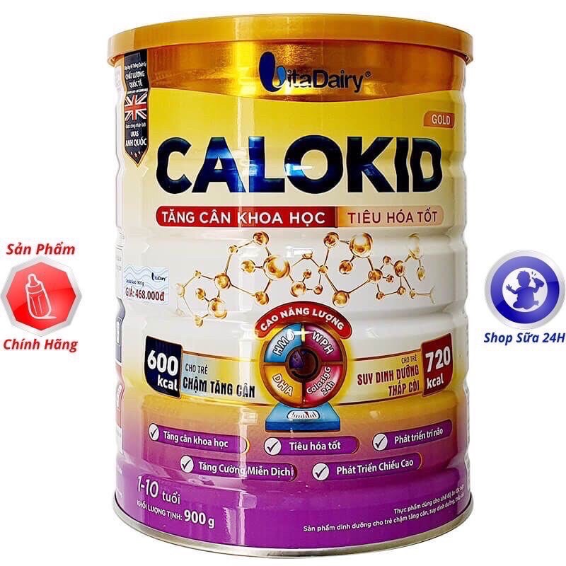 sữa calokid gold (900)g tăng cân khoa học