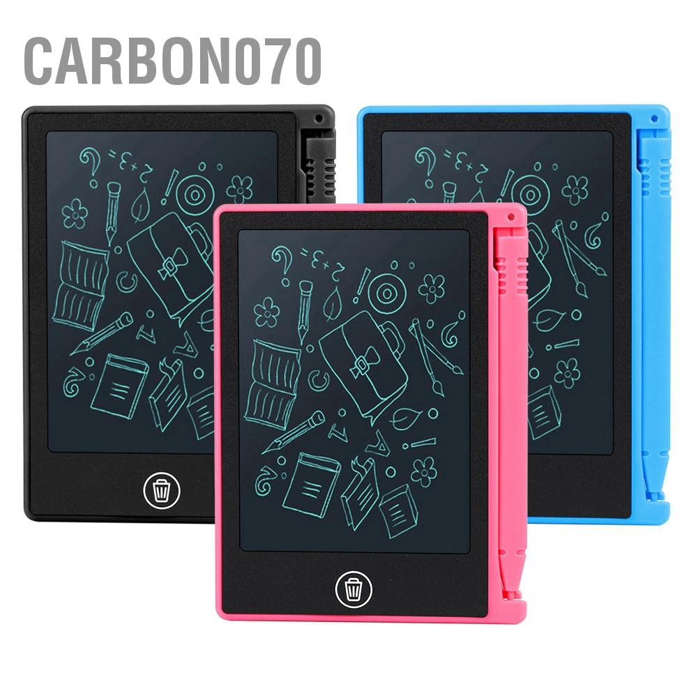 Hàng HOT Bảng Viết Tự Xoá- Vẽ LCD-Điện Tử Thông Minh Cho Bé 4.5 inch【Carbon070】
