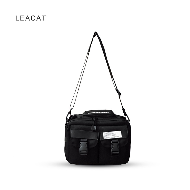 Leacat Túi Đeo Chéo Vai Thể Thao Chống Nước Phong Cách hip hop Cho Nam
