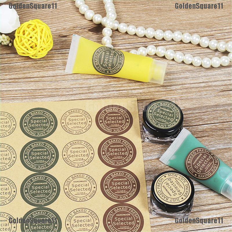 Nhãn Dán Trang Trí Hộp Quà Xà Phòng / Bánh Quy DIY