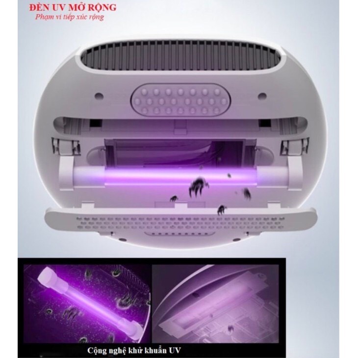 Máy Hút Bụi Giường Đệm Deerma CM800 Diệt Khuẩn Bằng Tia UV - Hàng Chính Hãng
