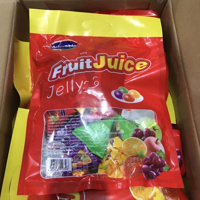 Kẹo dẻo trái cây Hàn Quốc Adorable 360g