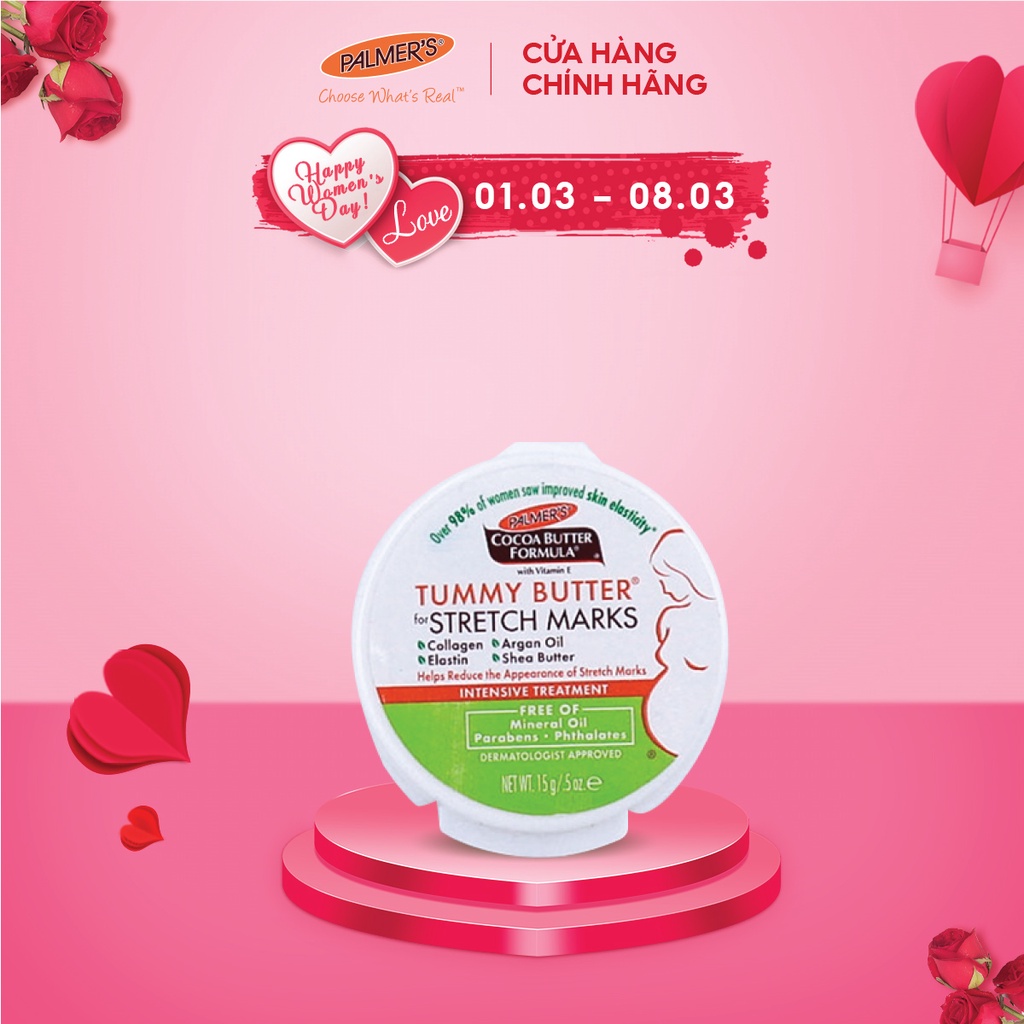 Bơ đậm đặc tăng cường ngăn ngừa và hỗ trợ điều trị rạn da Palmer's 15g