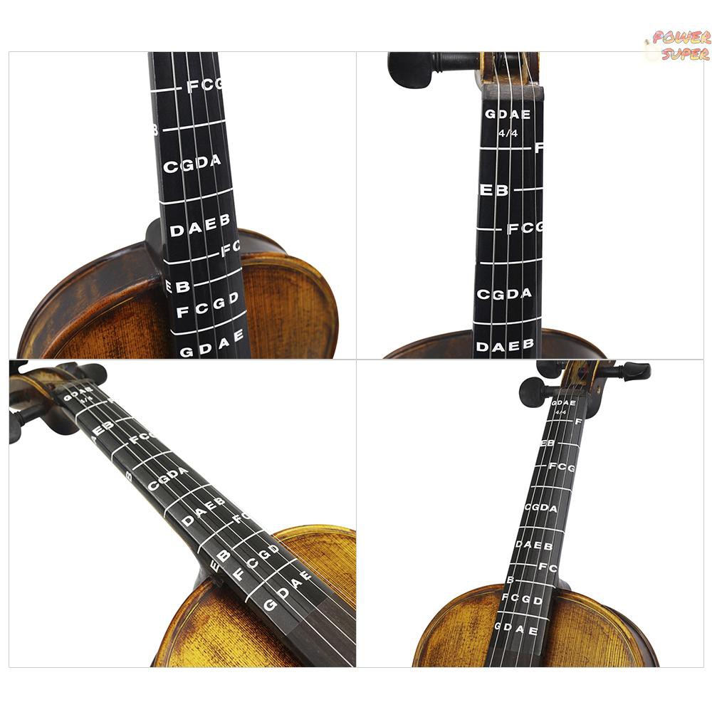 Sticker dán Fretboard có đánh dấu vị trí nốt nhạc độc đáo tiện dụng cho đàn Violin 4/4