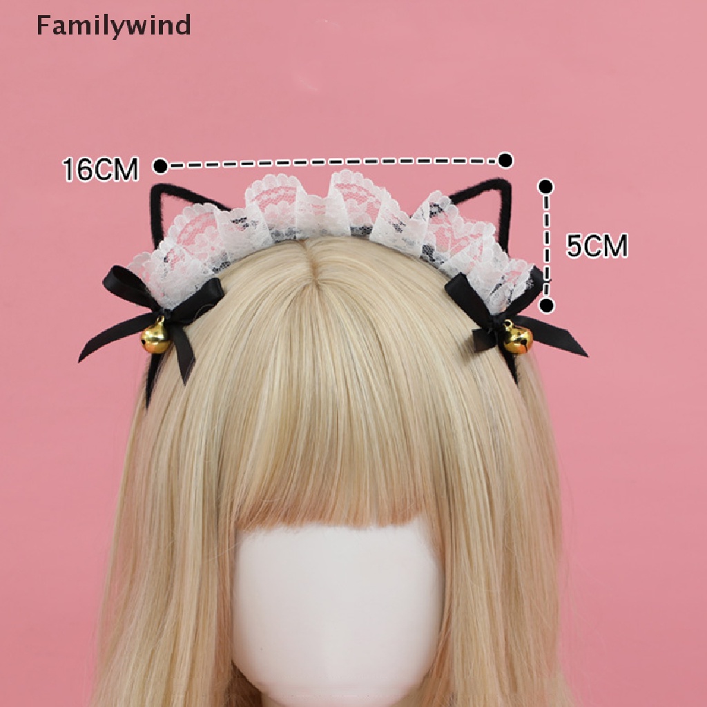 Băng Đô Tai Mèo Dễ Thương Phong Cách Lolita