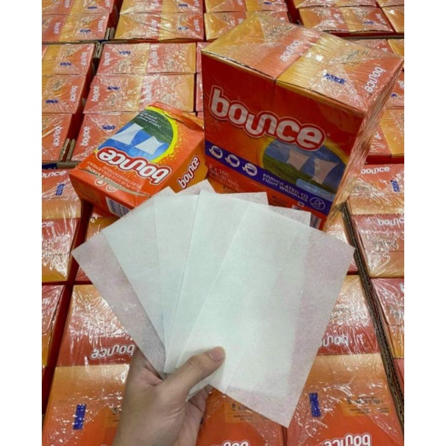 TÁCH LẺ giấy thơm quần áo Bounce của Mỹ, làm thơm mềm quần áo