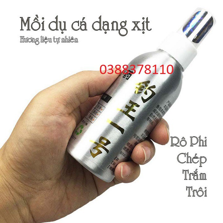 Mồi Dụ Cá Dạng Xịt Cao Cấp - MCC 3