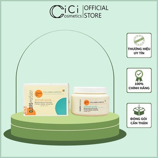 Kem Hấp, Ủ Phục Hồi Hư Tổn OLEXRS Argan Oil Collagen Anh 500ml - Chống Gãy Rụng, Tóc Nhuộm CICI2022UT01
