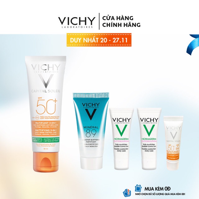 Bộ kem chống nắng chống ô nhiễm, bụi mịn và dưỡng da Vichy | BigBuy360 - bigbuy360.vn