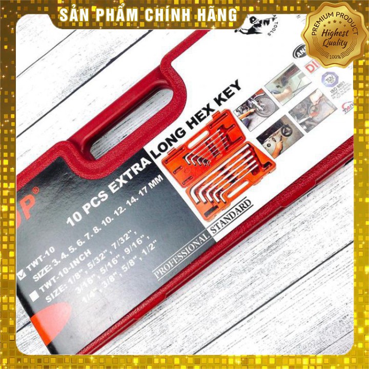 [Mã SFP-55880557 giảm 10k đơn 150k] BỘ LỤC GIÁC 3-17MM TOP( HỘP VALI NHỰA)(CHO KHÁCH XEM HÀNG)