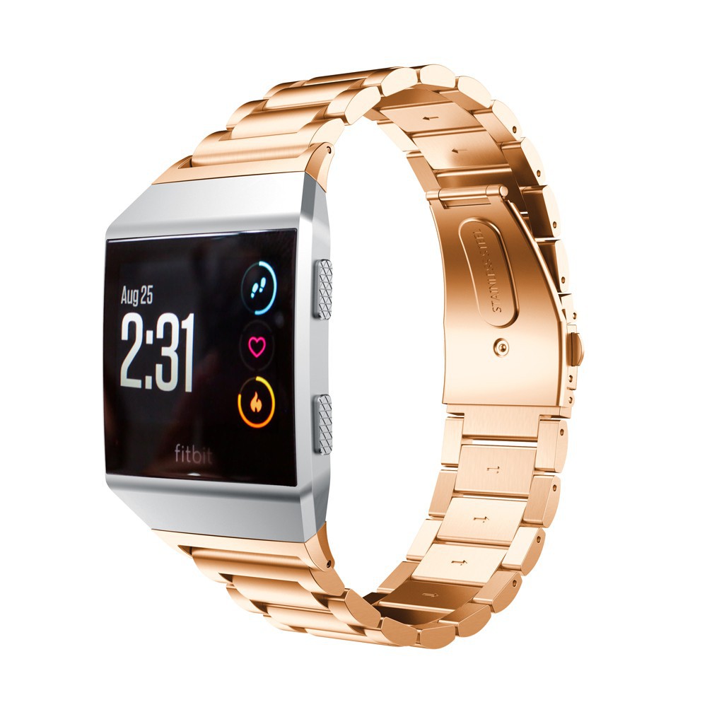 Dây đeo inox thay thế cho đồng hồ thông minh Fitbit Ionic