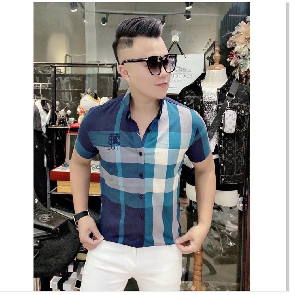 ÁO SƠ MI NGẮN TAY NAM CỰC HOT PHONG CÁCH DÀNH CHO DÂN CHƠI KHANH AN STORE